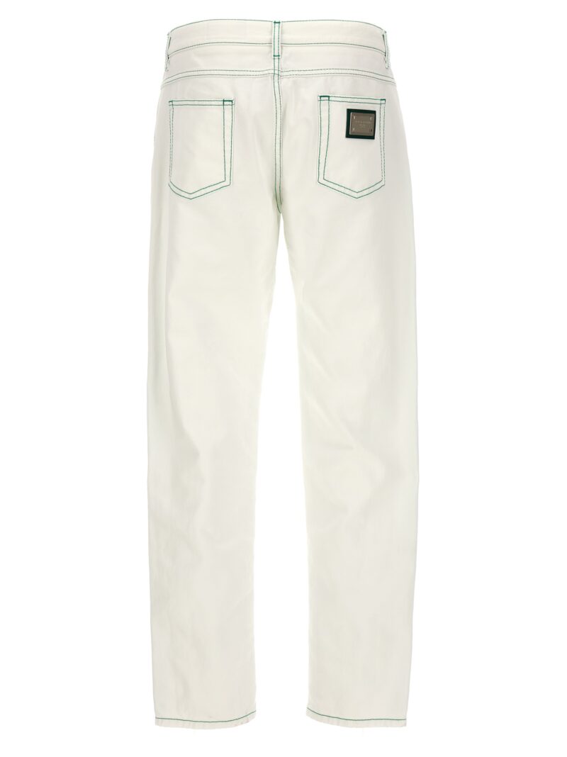 'Regular' jeans GYJCCDG8KW4S9001 DOLCE & GABBANA White