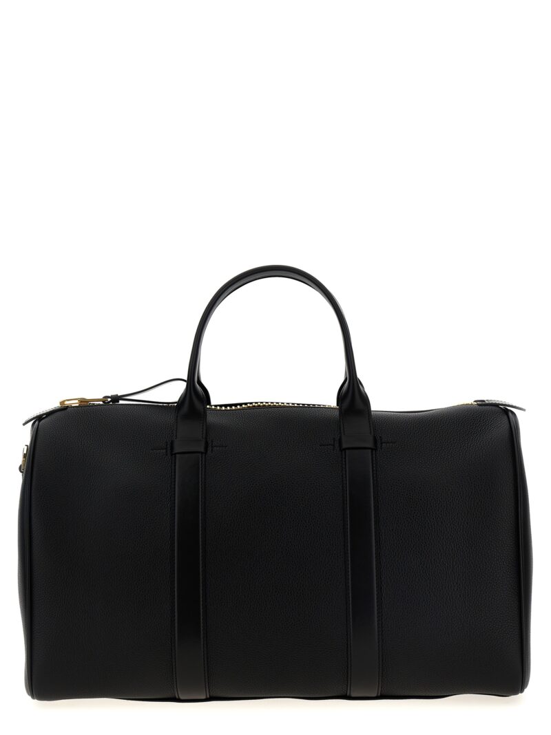 Leather travel bag TOM FORD Black