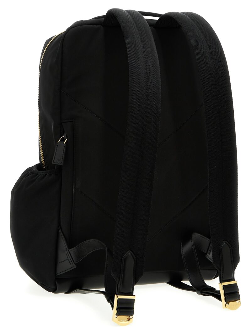 Logo nylon backpack H0554TNY017G1N001 TOM FORD Black