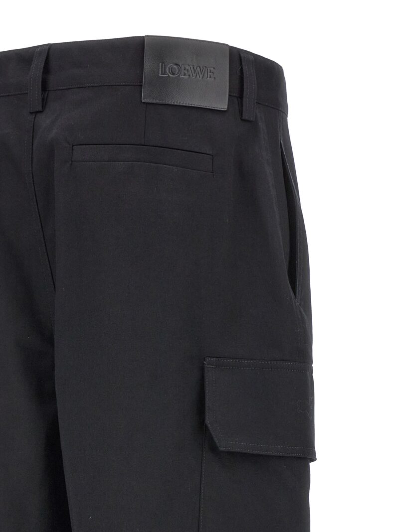 Cargo pants 100% cotton LOEWE Black