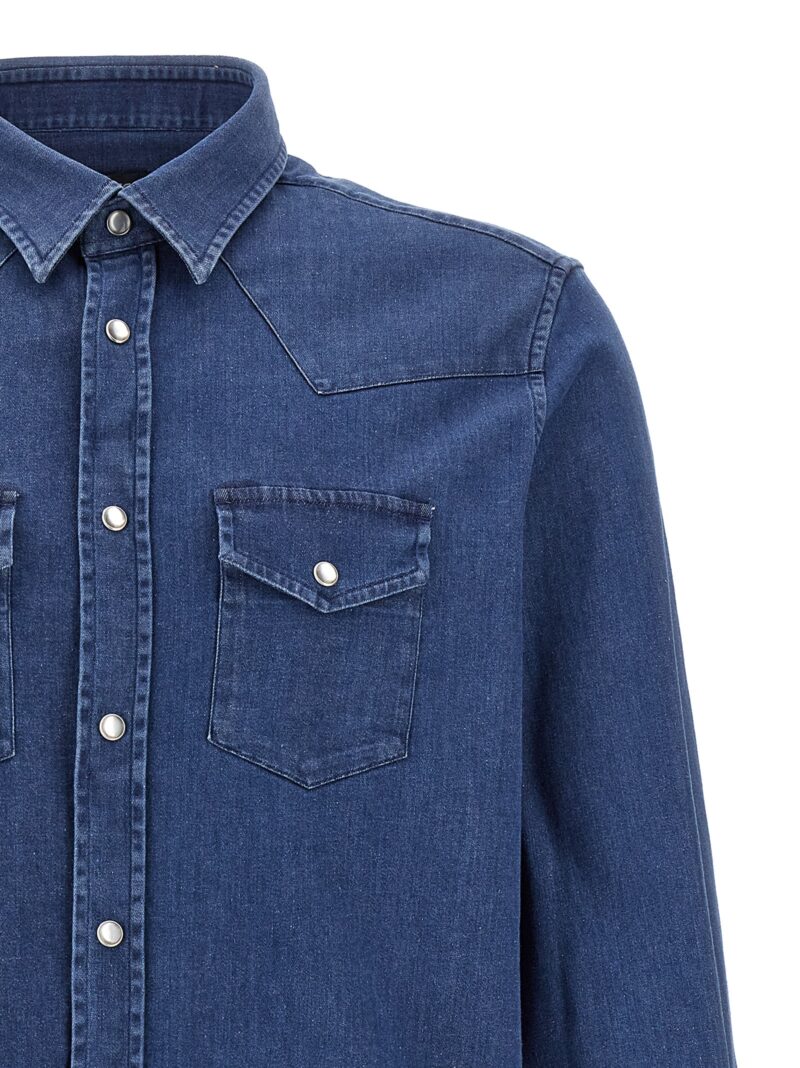 'Western' shirt Man TOM FORD Blue