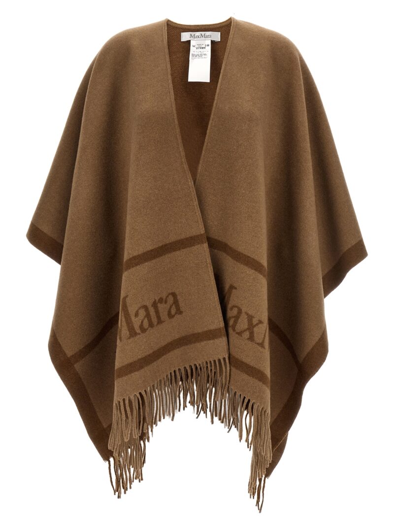 'Hilde' cape MAX MARA Brown