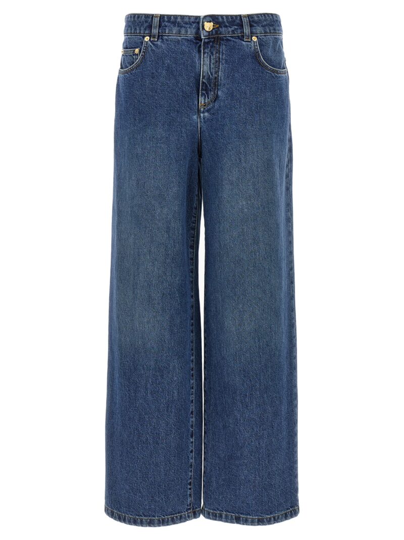 Denim jeans MOSCHINO Blue