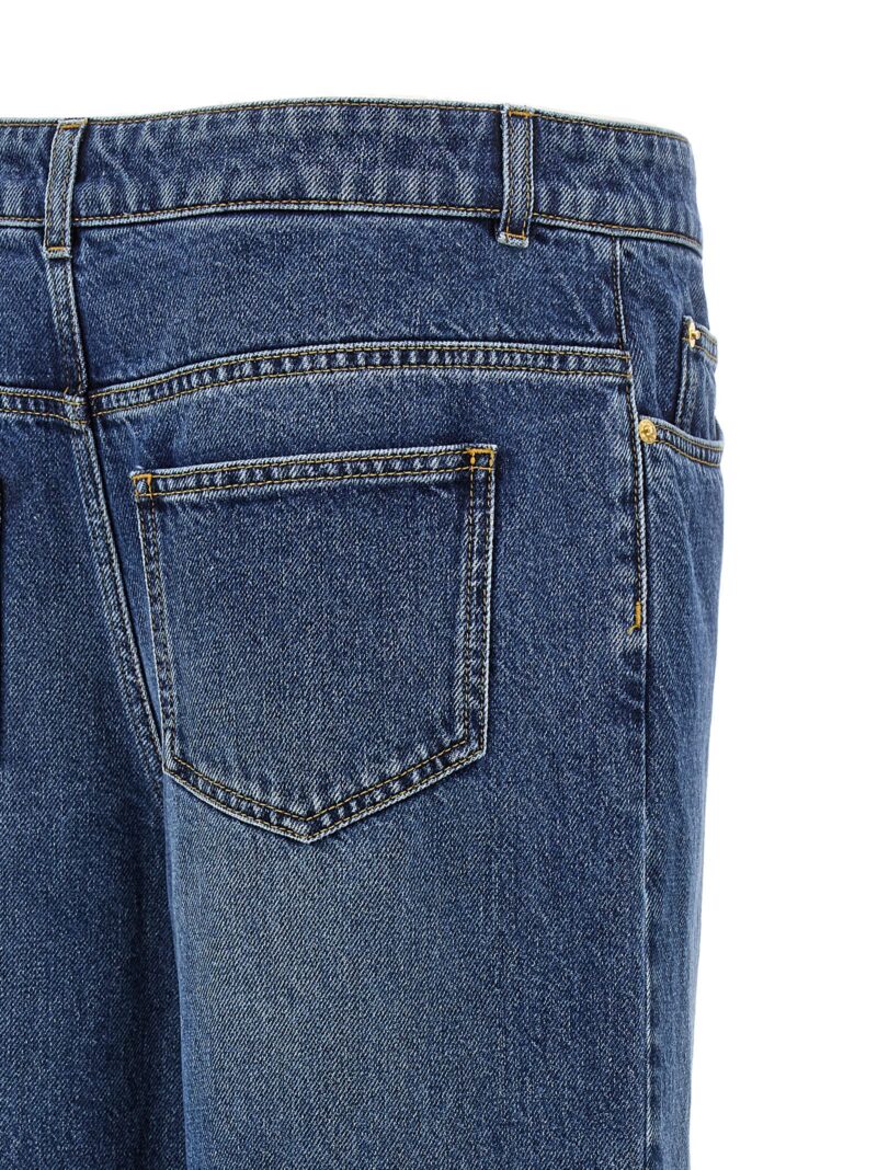 Denim jeans 100% cotton MOSCHINO Blue