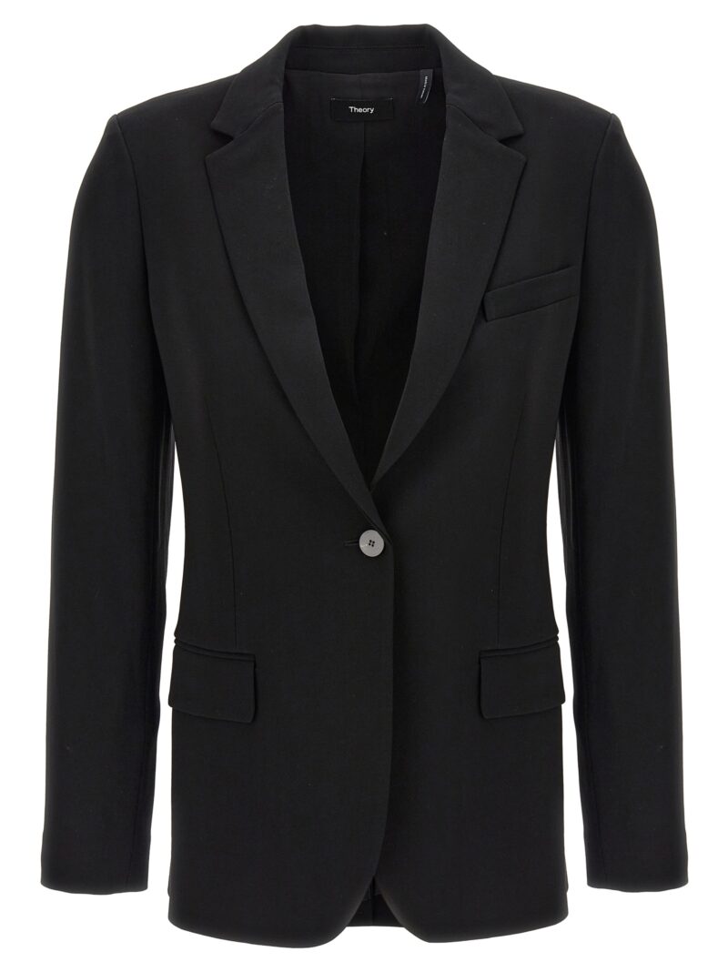 'Staple' blazer THEORY Black