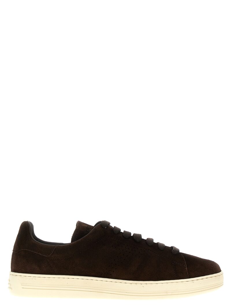 Logo suede sneakers TOM FORD Multicolor