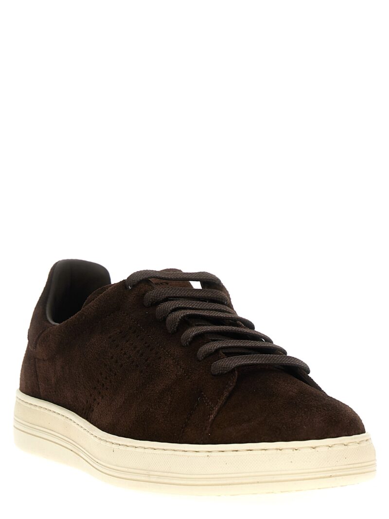 Logo suede sneakers J1507LCL423N3BW16 TOM FORD Multicolor