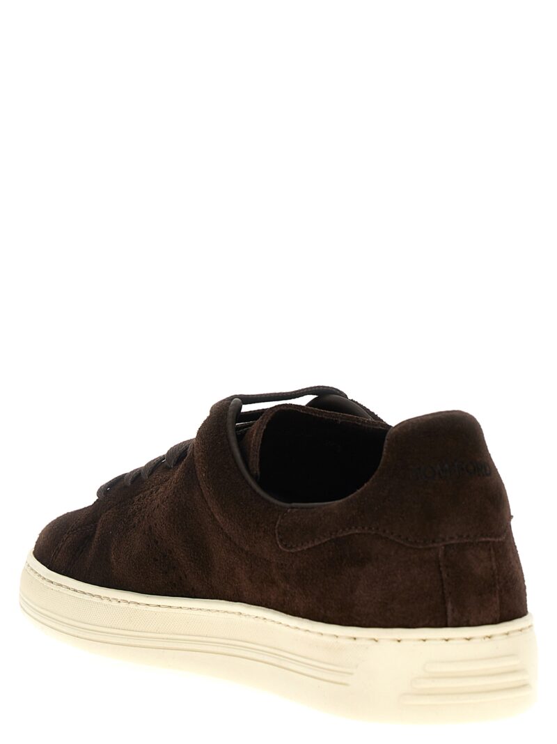 Logo suede sneakers Man TOM FORD Multicolor