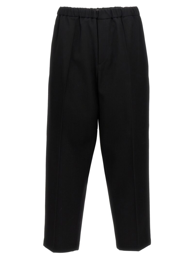 Wool pants JIL SANDER Black