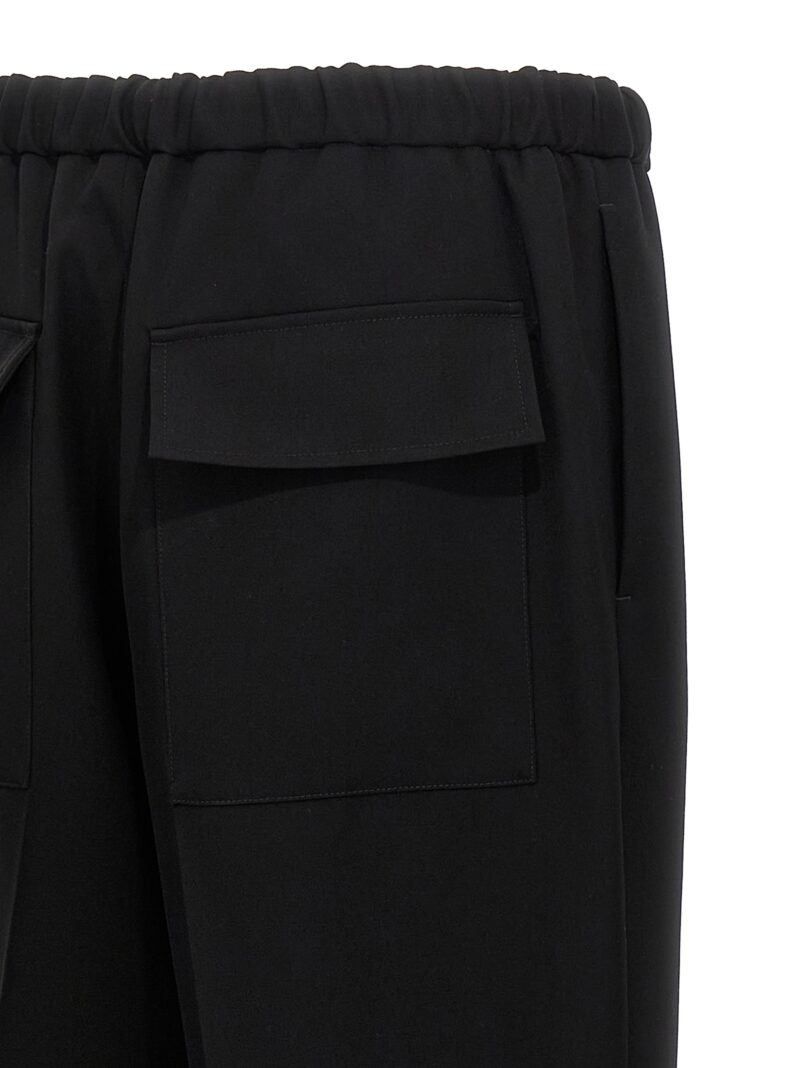 Wool pants 100% wool JIL SANDER Black