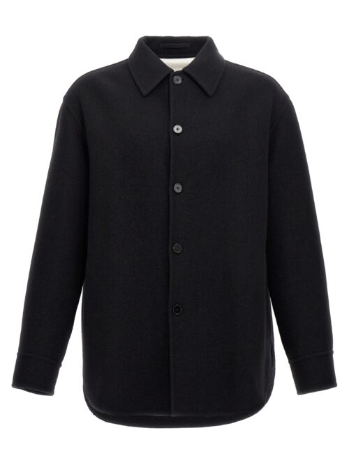 Wool coat JIL SANDER Black
