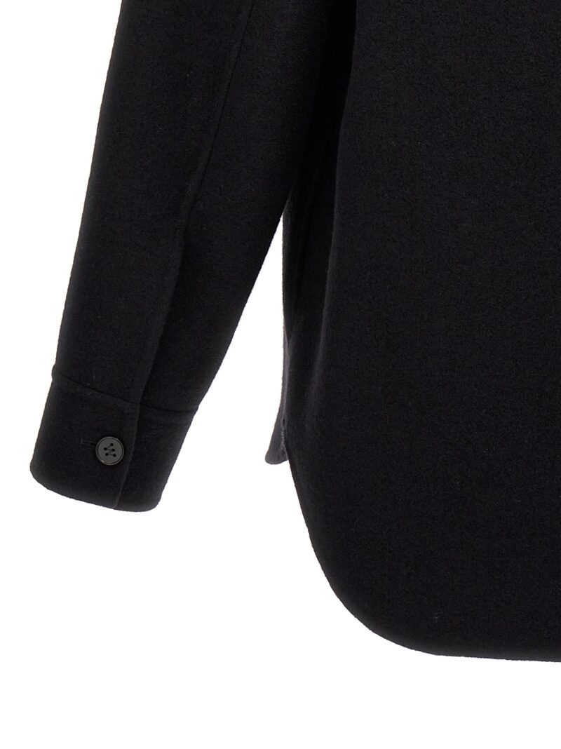 Wool coat 100% wool JIL SANDER Black