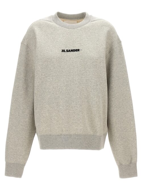 Logo sweatshirt JIL SANDER Gray