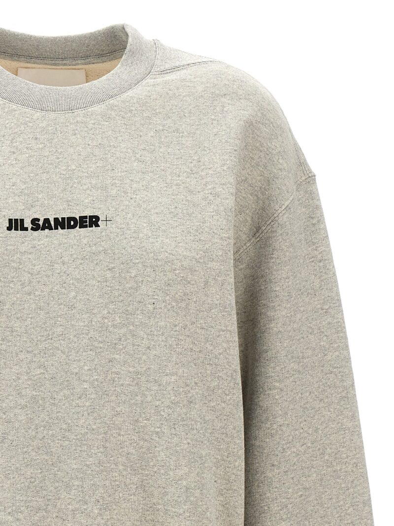 Logo sweatshirt Woman JIL SANDER Gray