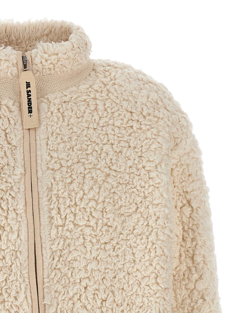 Faux fur jacket Woman JIL SANDER White