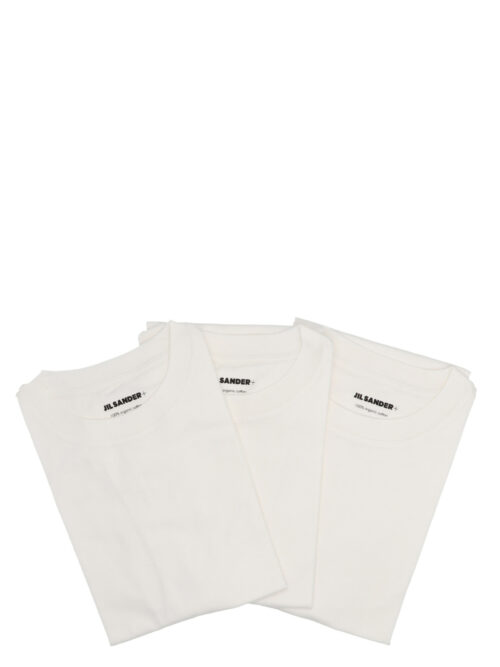 Logo t-shirt pack of 3 JIL SANDER White