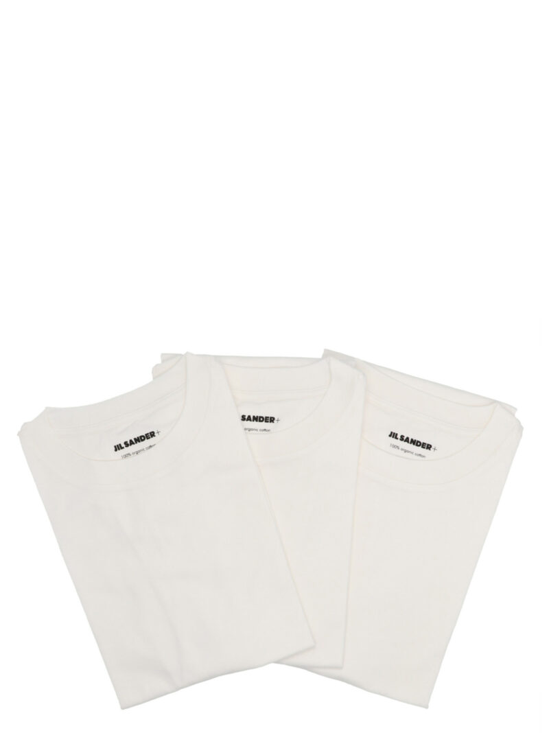 Logo t-shirt pack of 3 JIL SANDER White