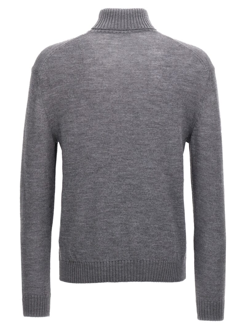 High neck sweater J47GP0025J14524031 JIL SANDER Gray