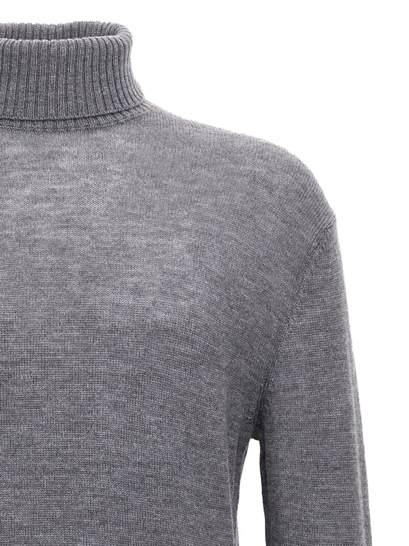 High neck sweater Man JIL SANDER Gray