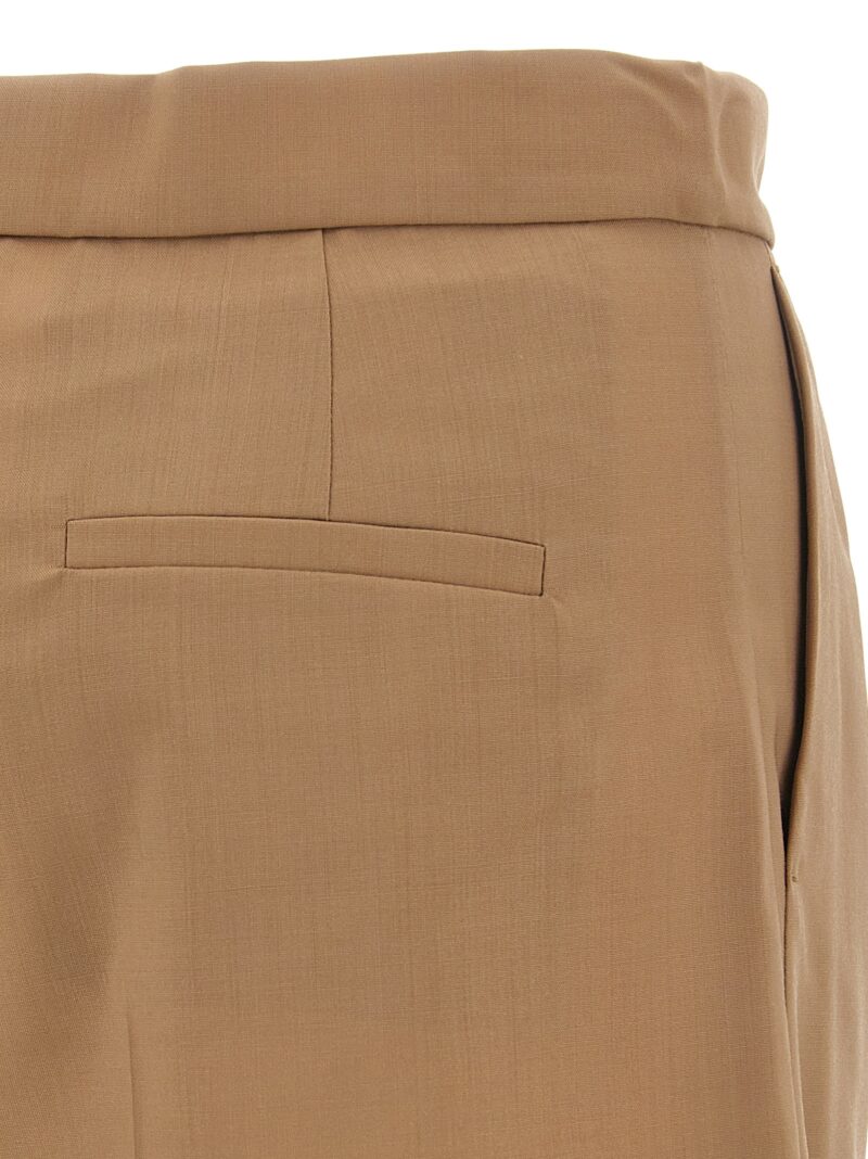 'Jessica' bermuda shorts 100% virgin wool MAX MARA Beige