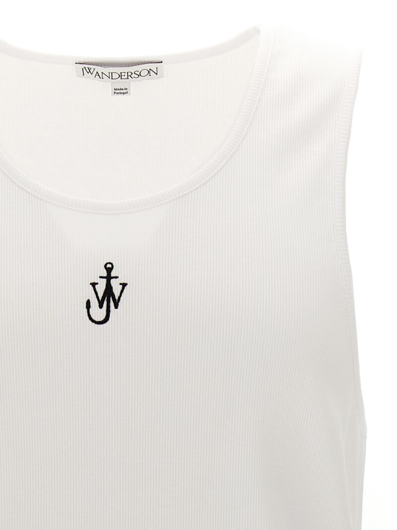 'Anchor' tank top Man J.W.ANDERSON White