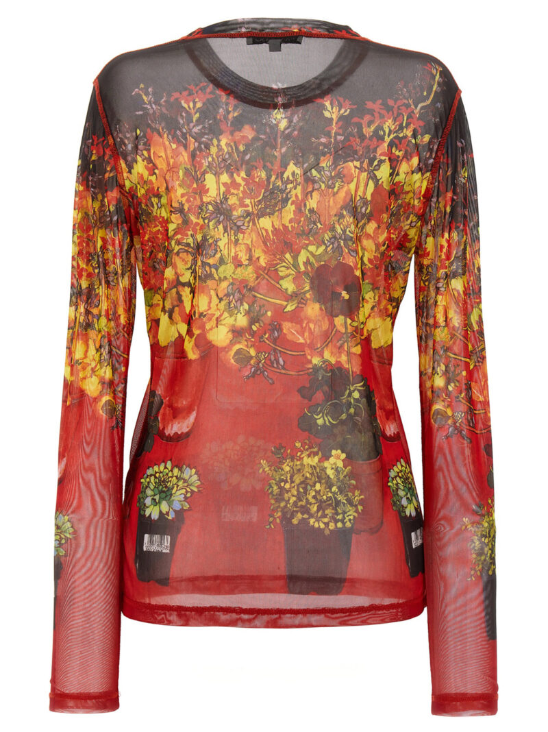 Print semi-transparent top JO0234PG1614459 J.W.ANDERSON Multicolor