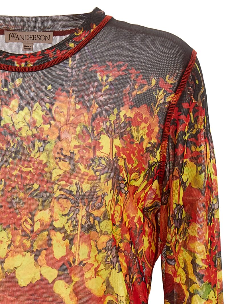 Print semi-transparent top Man J.W.ANDERSON Multicolor