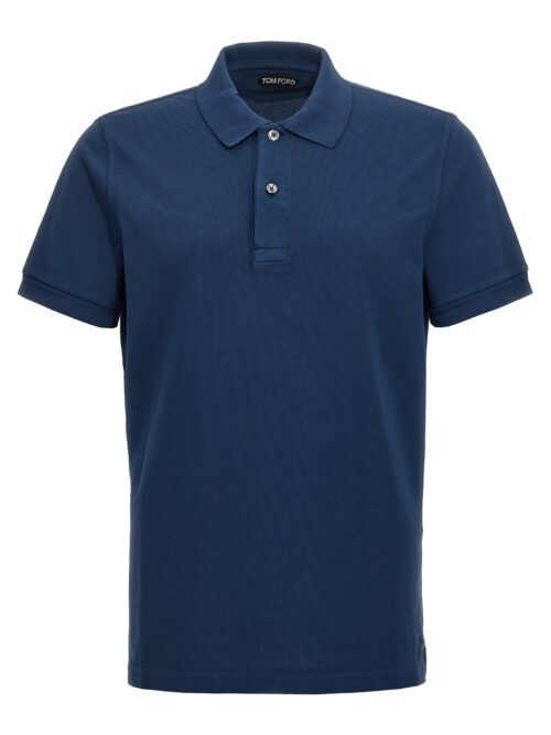 'Tennis' polo shirt TOM FORD Blue