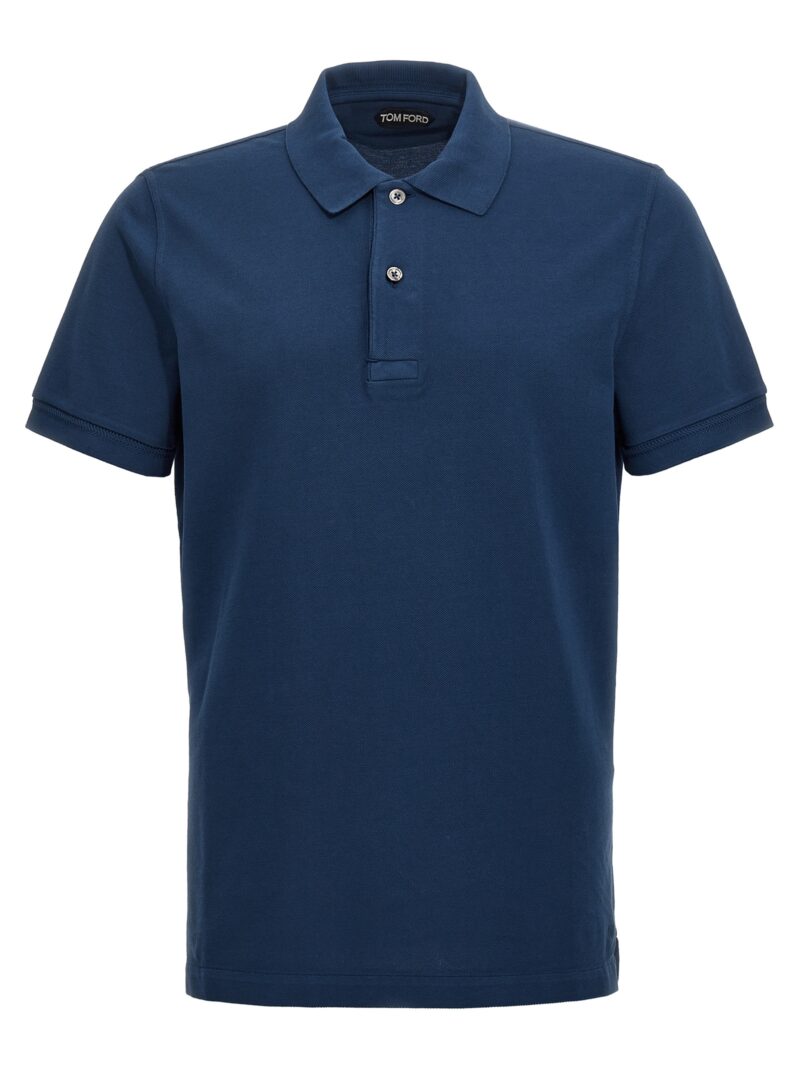 'Tennis' polo shirt TOM FORD Blue