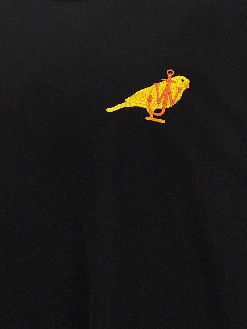 'Canary' T-shirt 100% cotton J.W.ANDERSON Black