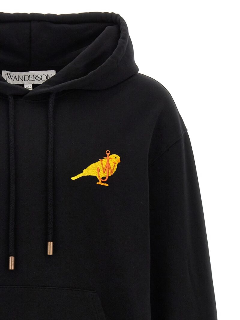 'Canary' hoodie Man J.W.ANDERSON Black