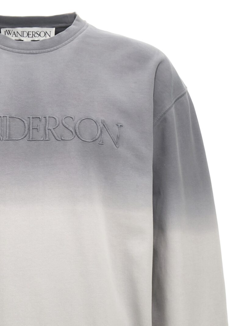 Logo embroidery sweatshirt Man J.W.ANDERSON Gray