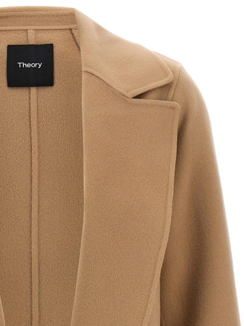 'Clairene' coat Woman THEORY Beige