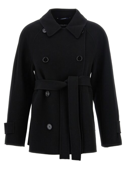 'Louis' short coat MAX MARA 'S Black