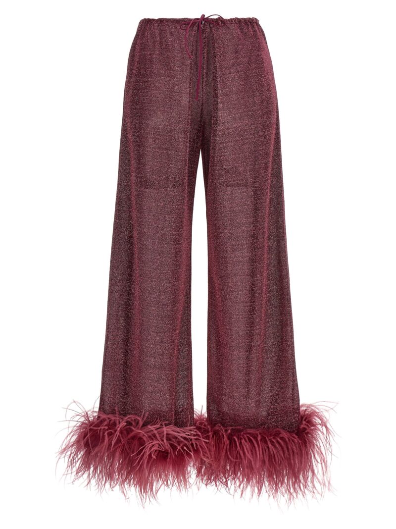 'Lumiere Plumage' pants OSÈREE Purple