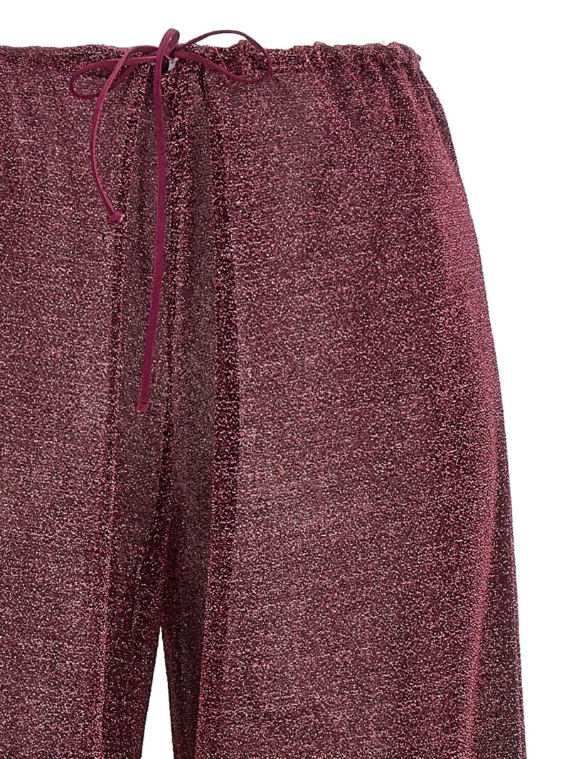 'Lumiere Plumage' pants Woman OSÈREE Purple