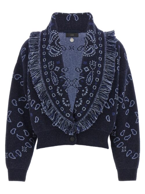 'Bandana' cardigan ALANUI Blue