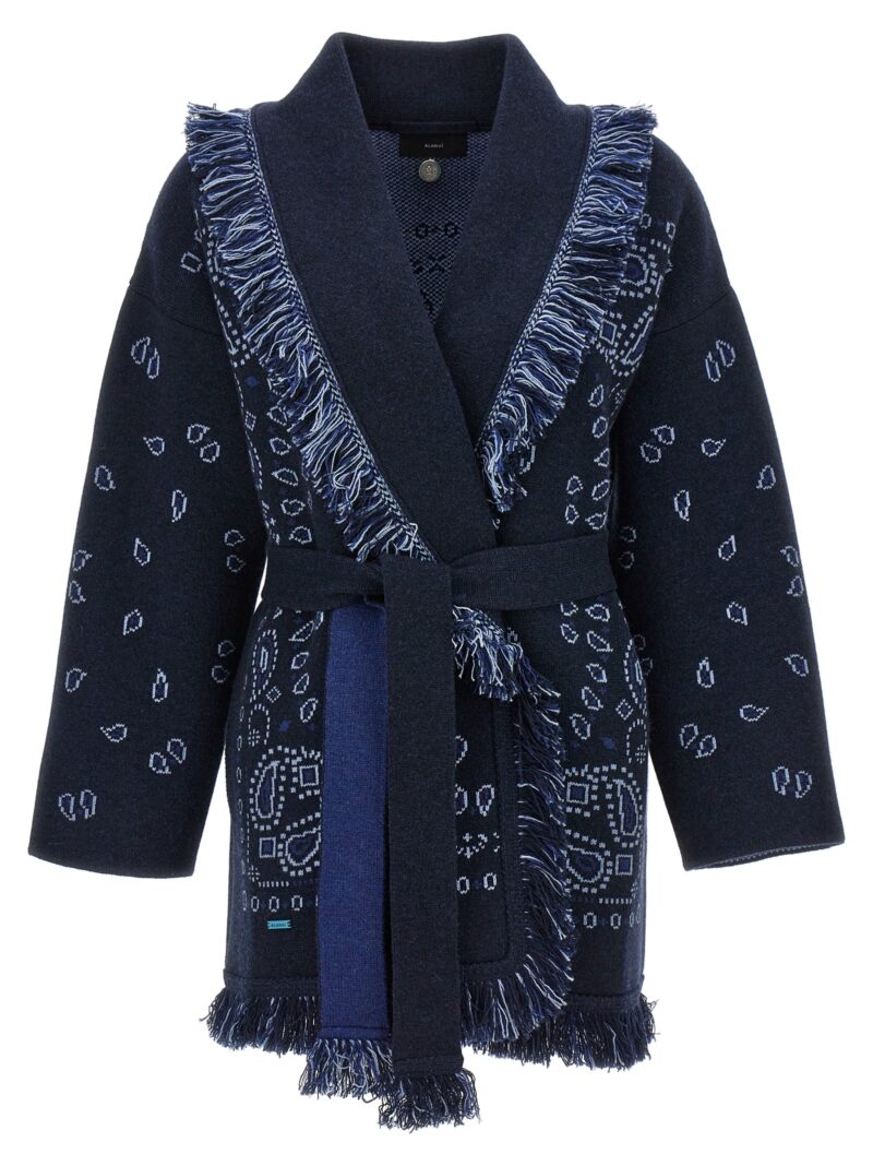 'Bandana' cardigan ALANUI Blue