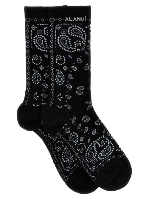 'Bandana' socks ALANUI White/Black