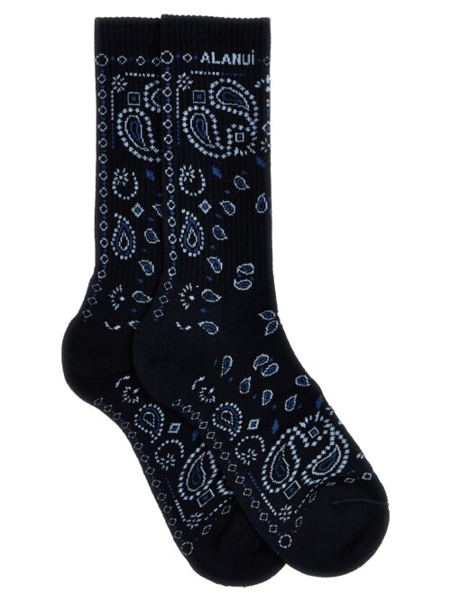 'Bandana' socks ALANUI Blue