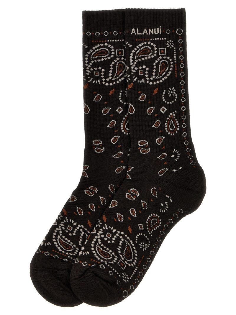 'Bandana' socks LWRA007E24KNI0016E036E03 ALANUI Brown