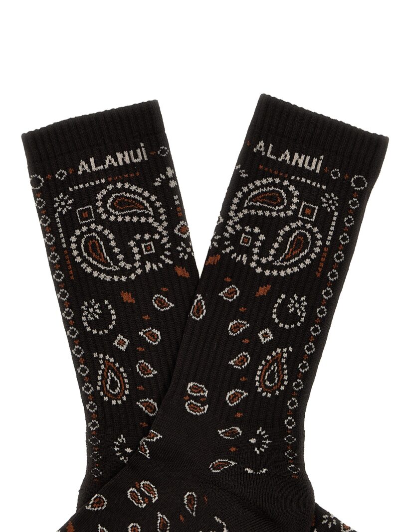 'Bandana' socks Woman ALANUI Brown