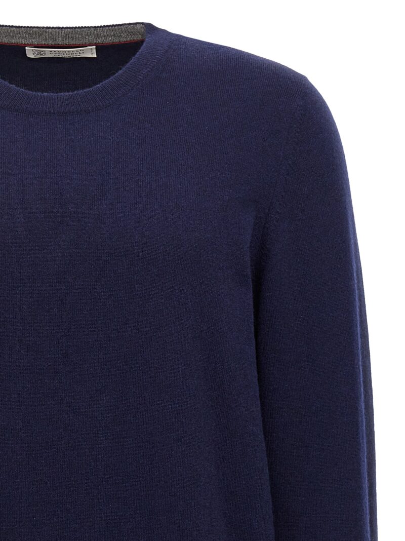 Cashmere sweater Man BRUNELLO CUCINELLI Blue