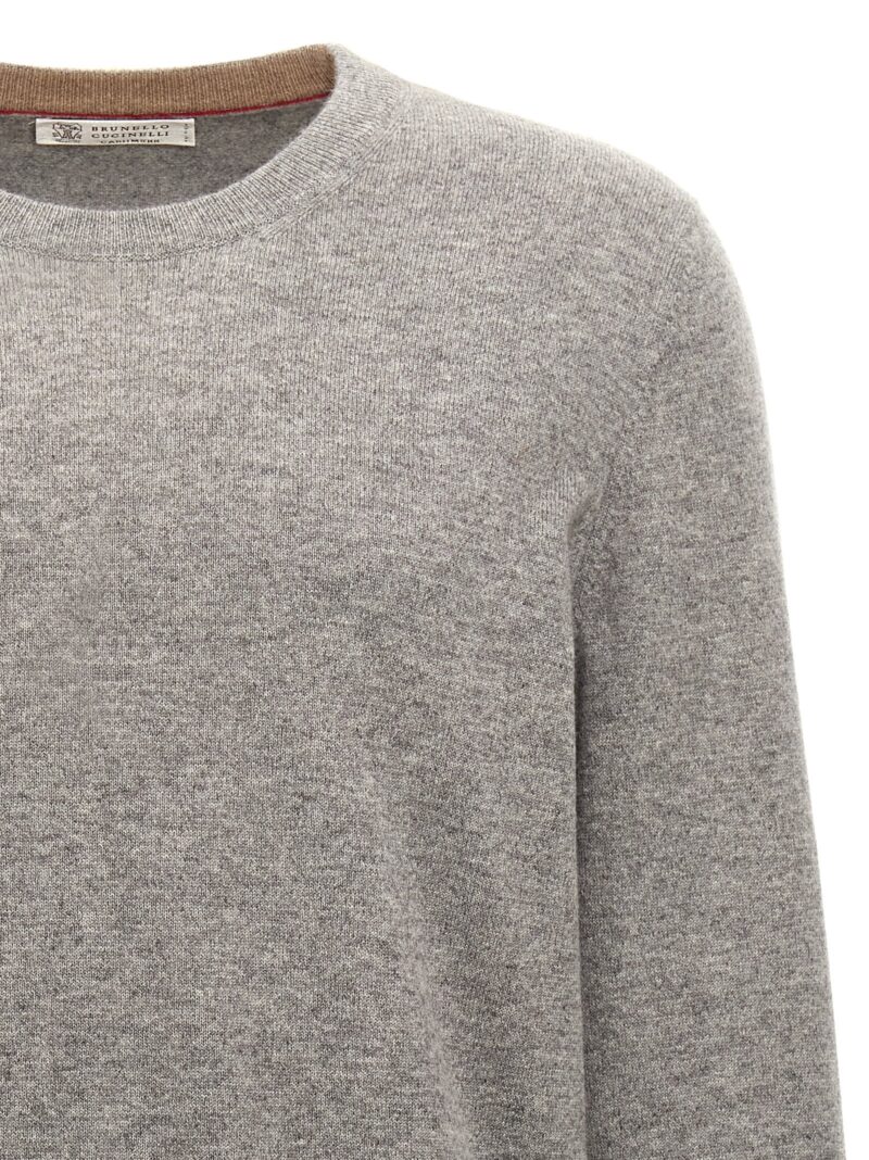 Cashmere sweater Man BRUNELLO CUCINELLI Gray