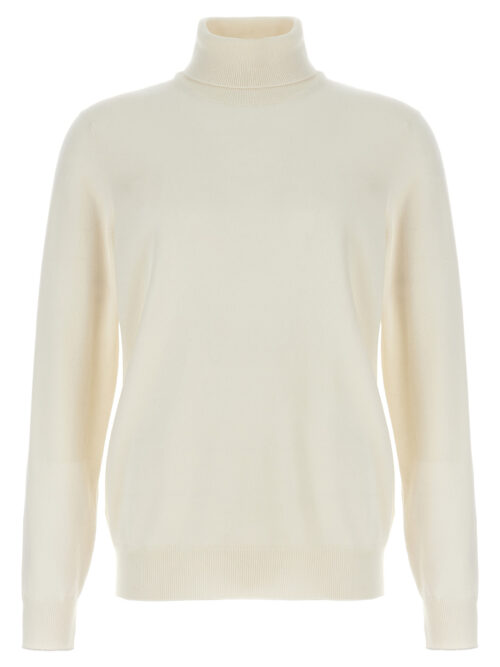 Cashmere turtleneck sweater BRUNELLO CUCINELLI White