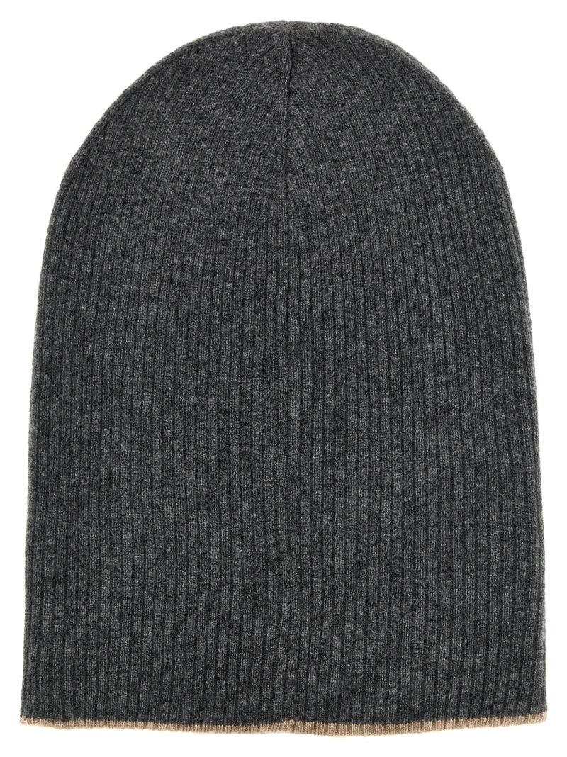 Reversible beanie BRUNELLO CUCINELLI Multicolor