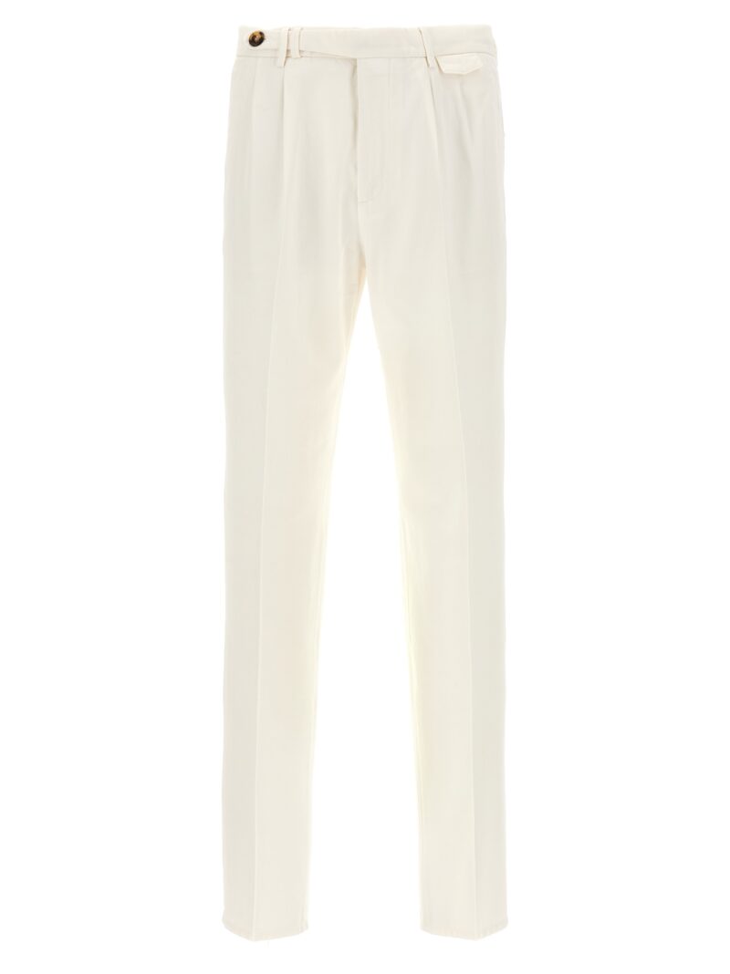 Double pence pants BRUNELLO CUCINELLI White