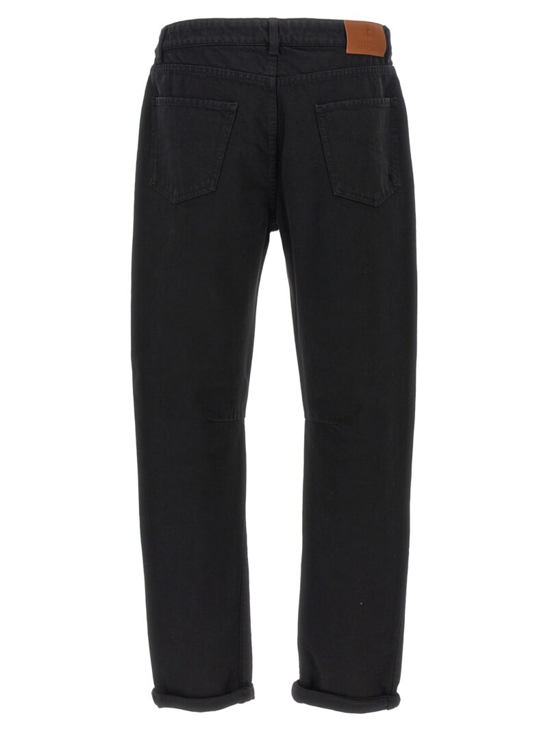 Dyed jeans M262PX2340C101 BRUNELLO CUCINELLI Black