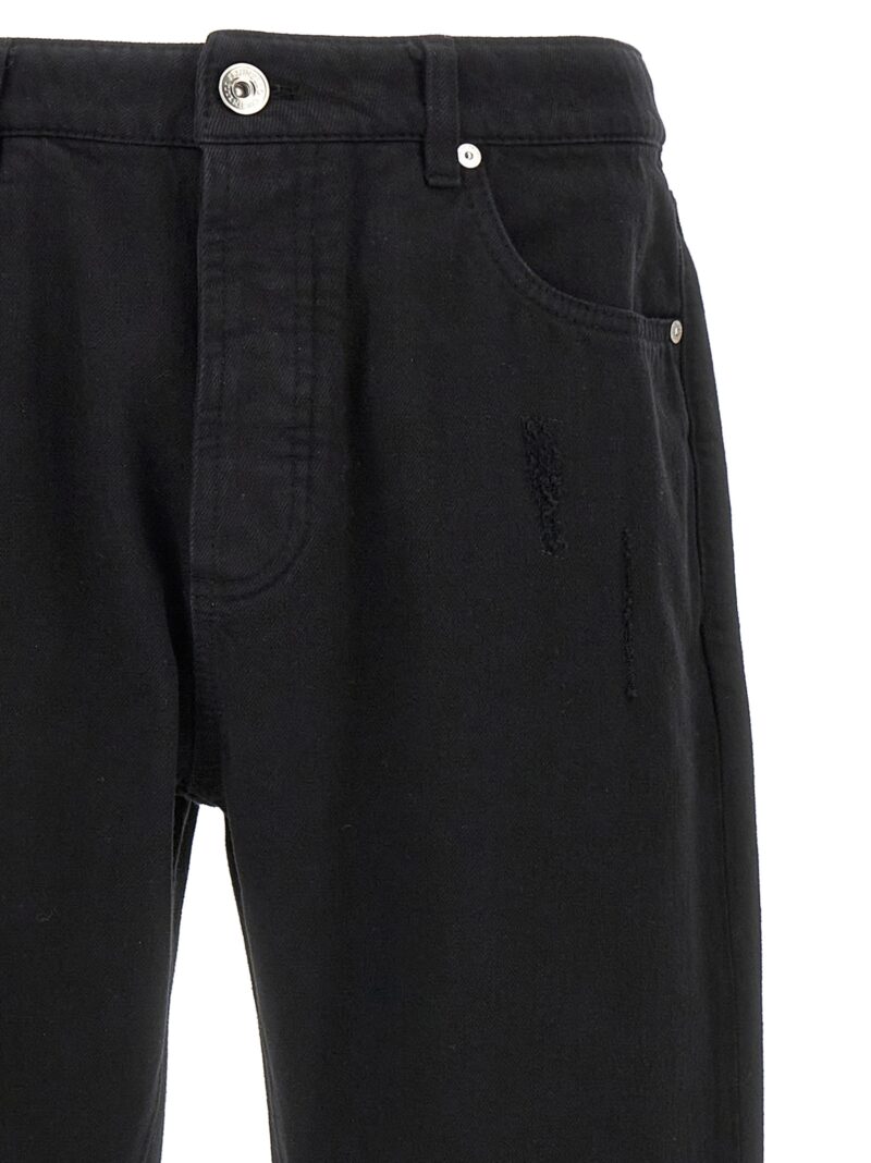 Dyed jeans Man BRUNELLO CUCINELLI Black