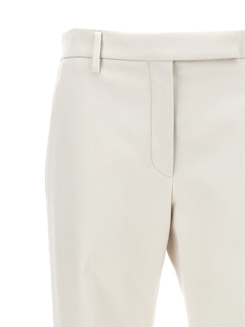 Chinos Woman BRUNELLO CUCINELLI White